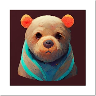 cute polar bear Posters and Art